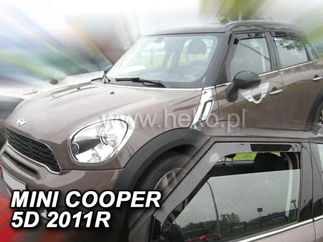 Ofuky oken Mini Cooper 2011-2014, + zadní