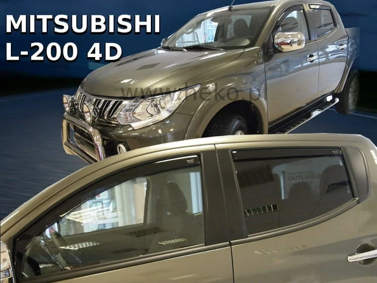 Ofuky oken Mitsubishi L200 2015-, + zadní