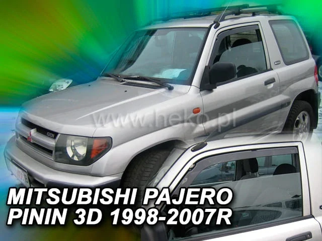 Ofuky oken Mitsubishi Pajero Pinin 1998-2004, 3 dveře