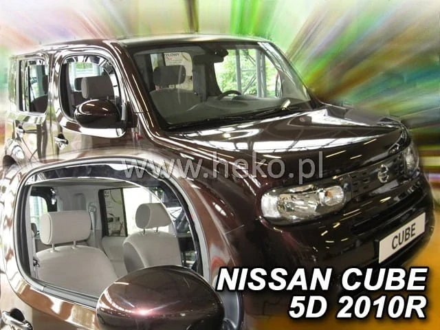 Ofuky oken Nissan Cube 2009-2019, + zadní