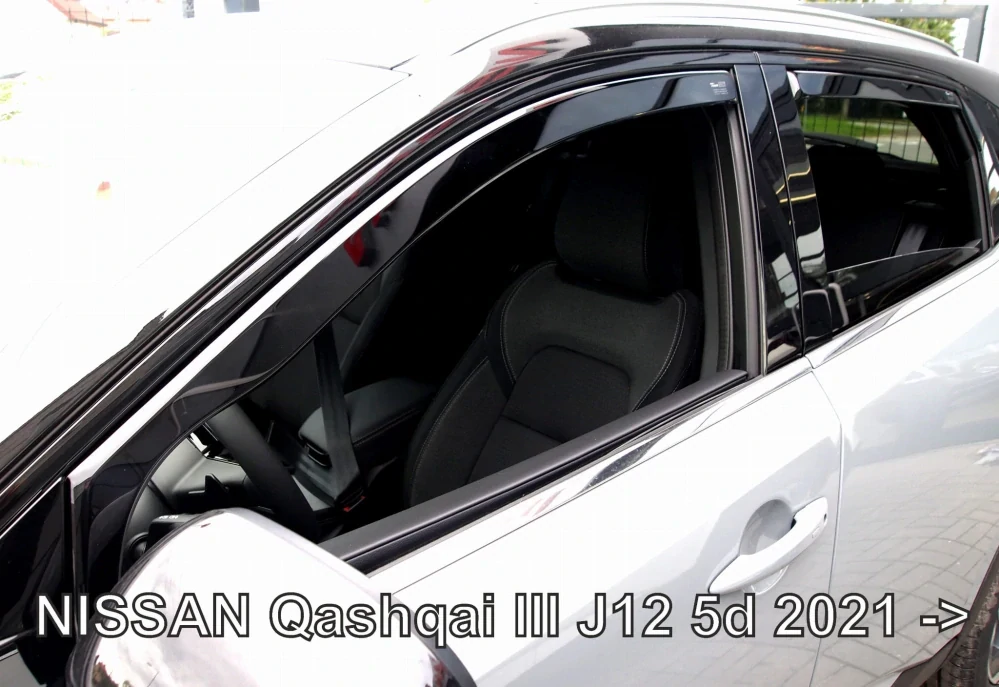 Ofuky oken Nissan Qashqai 2021-, + zadní