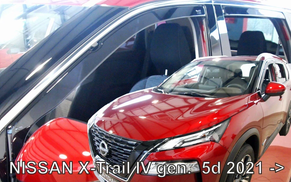 Ofuky oken Nissan X-Trail 2021-, + zadní