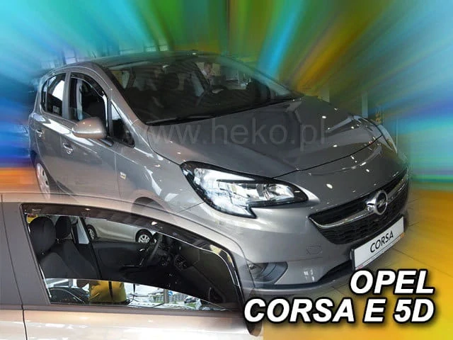 Ofuky oken Opel Corsa E 2006-2019, + zadní