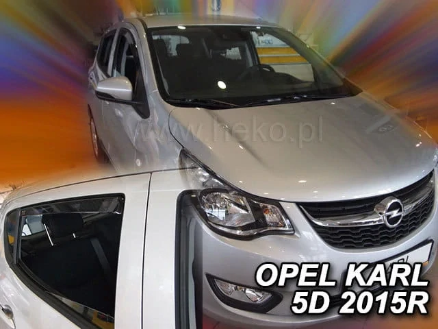 Ofuky oken Opel Karl 2014-2019, + zadní
