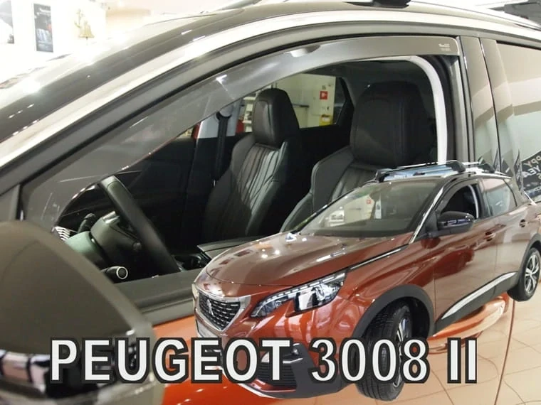 Ofuky oken Peugeot 3008 2017-2024, + zadní