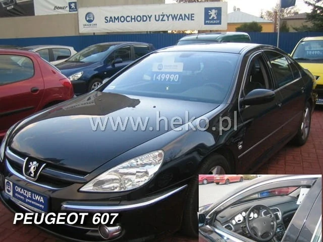Ofuky oken Peugeot 607 1999-2010