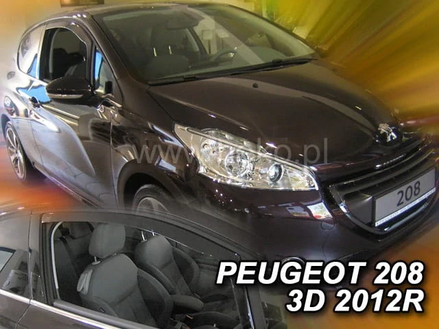 Ofuky oken Peugeot 208 2012-2019, 3 dveře