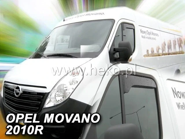 Plexi ofuky oken Renault Master 2010-