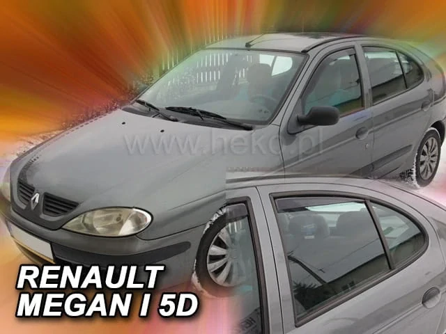 Ofuky oken Renault Megane 1995-2002, sedan/htb, + zadní