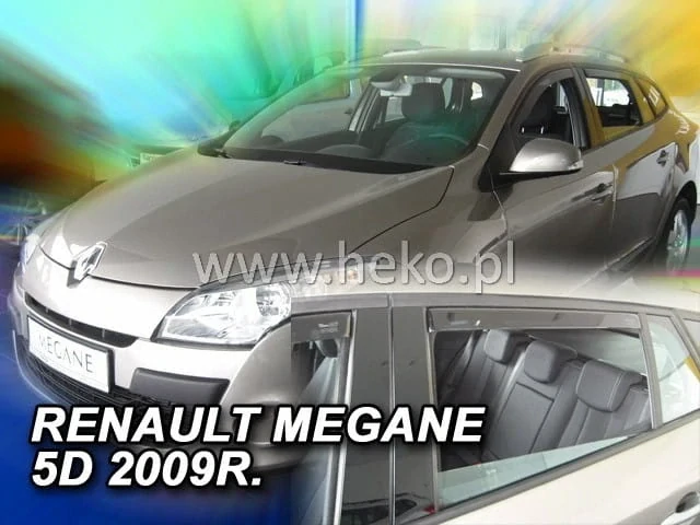 Ofuky oken Renault Megane III 2008-2016, combi, + zadní