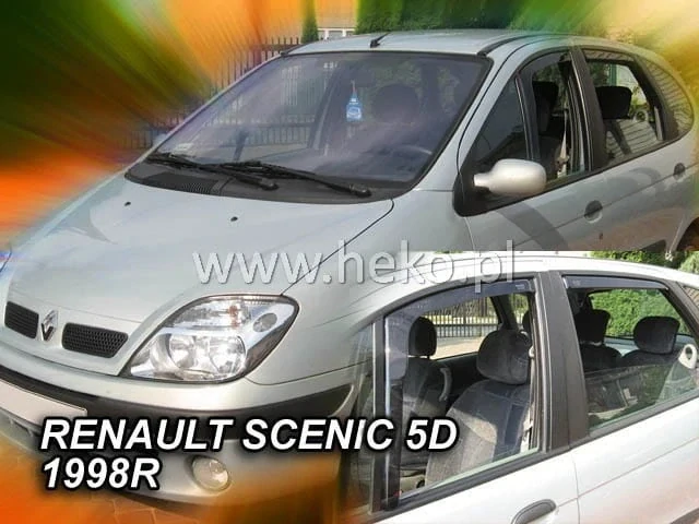 Ofuky oken Renault Scenic 1996-2003, + zadní