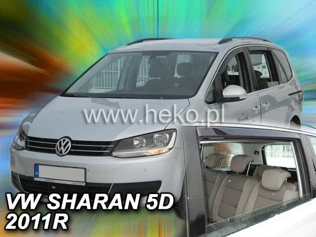 Ofuky oken Seat Alhambra 2010-2022, + zadní