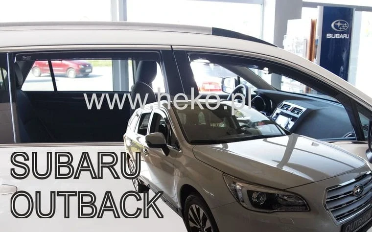 Ofuky oken Subaru Outback 2015-2022, + zadní