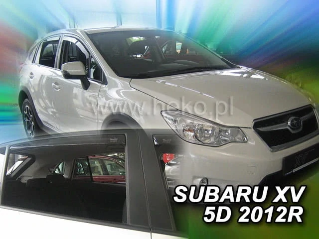 Ofuky oken Subaru XV 2011-2017, 5 dveří, + zadní