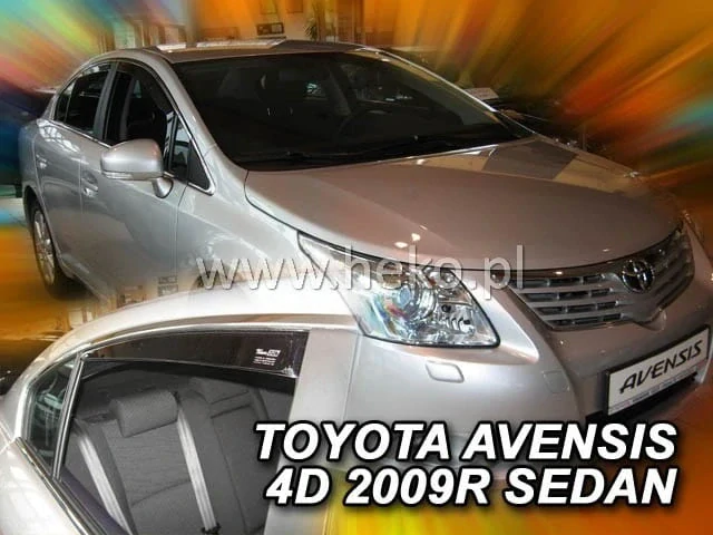 Ofuky oken Toyota Avensis 2009-2018, sedan, + zadní