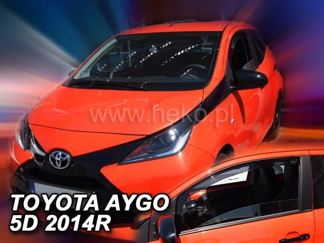 Ofuky oken Toyota Aygo 2014-2021, 5 dveří