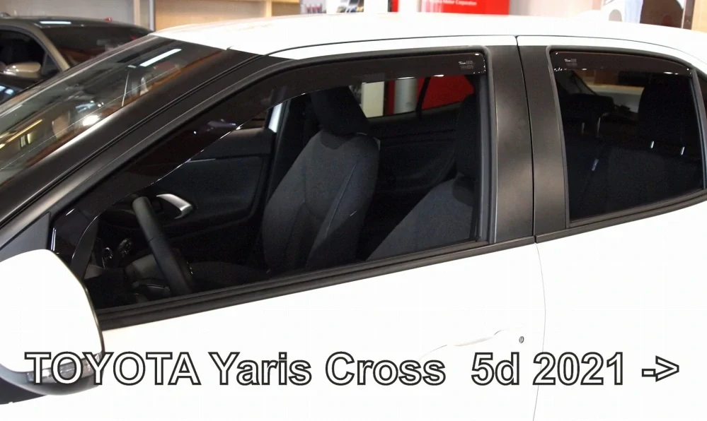 Ofuky oken Toyota Yaris Cross 2021-, + zadní