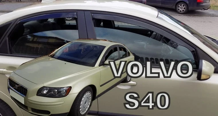 Ofuky oken Volvo S40 2004-2012, sedan, + zadní