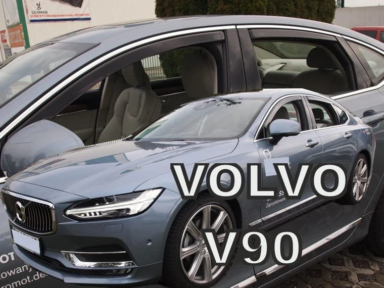 Ofuky oken Volvo S90 2016-, + zadní
