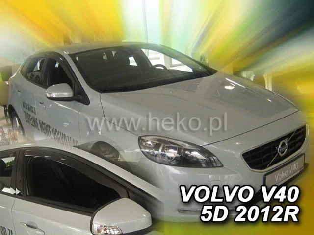 Ofuky oken Volvo V40 2012-2019, + zadní