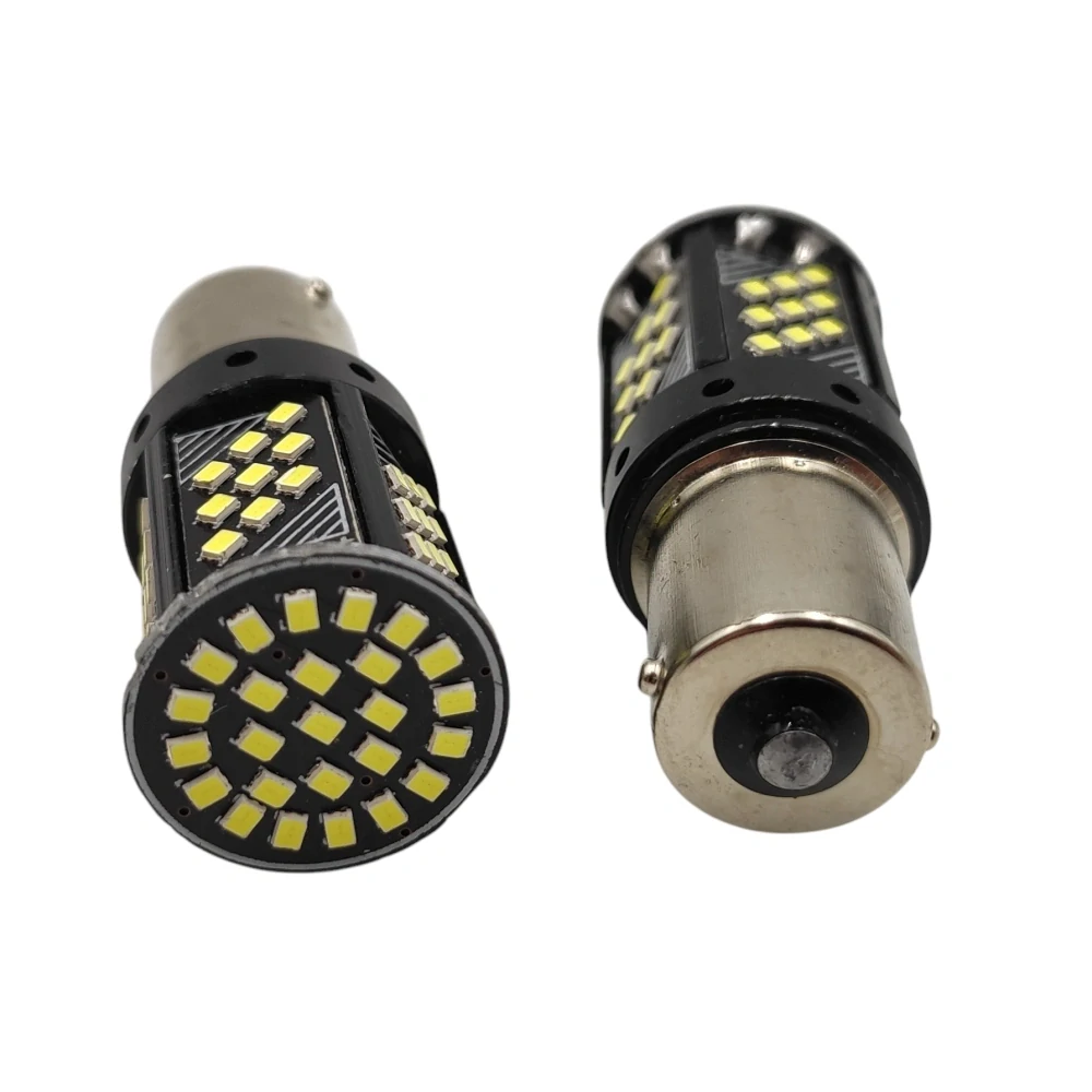 Bílá LED žárovka BA15S, 5W CANBUS, 70 SMD, 1ks