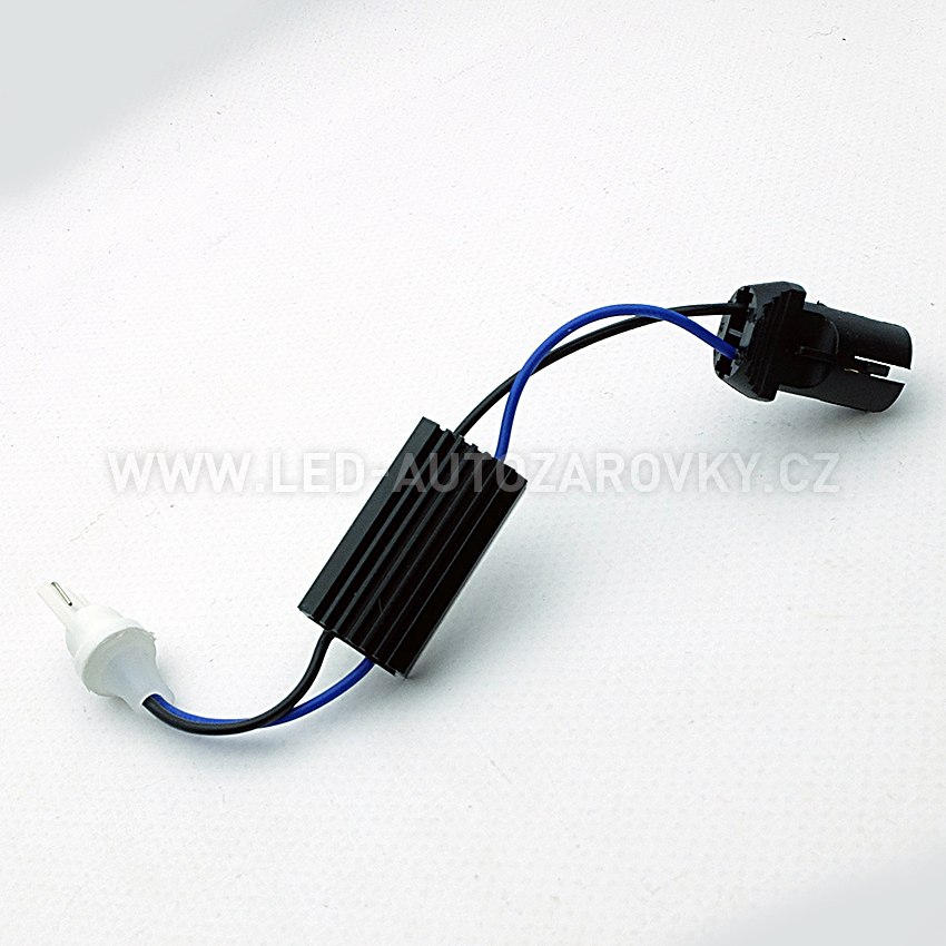 Zátěžový modul pro LED žárovky s paticí T10 W5W