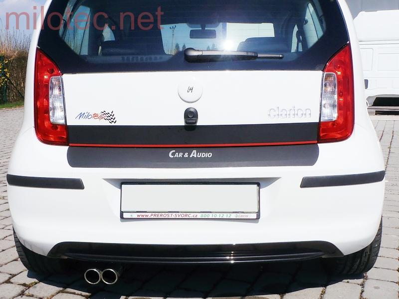 Difuzor zadního nárazníku, ABS černá metalíza - Škoda Citigo