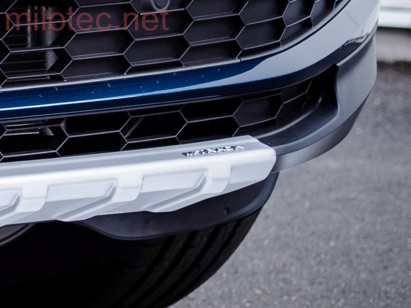 Ochranná lišta předního nárazníku, stříbrná matná - Škoda Kodiaq