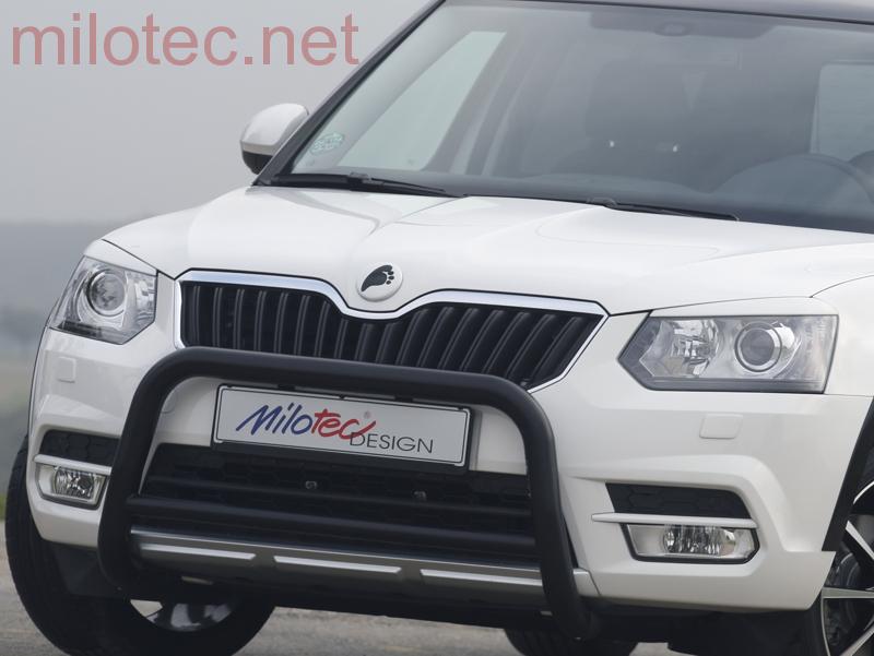 Kryty světlometů (mračítka), ABS černá metalíza - Škoda Yeti Facelift