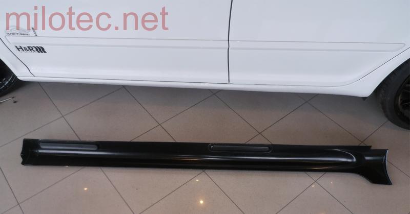 Rozšíření prahů, černá metalíza - Škoda Octavia II. Facelift