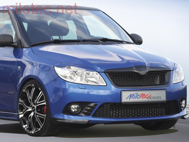 Kryty světlometů (mračítka) - Škoda Fabia II. Facelift Lim./Combi