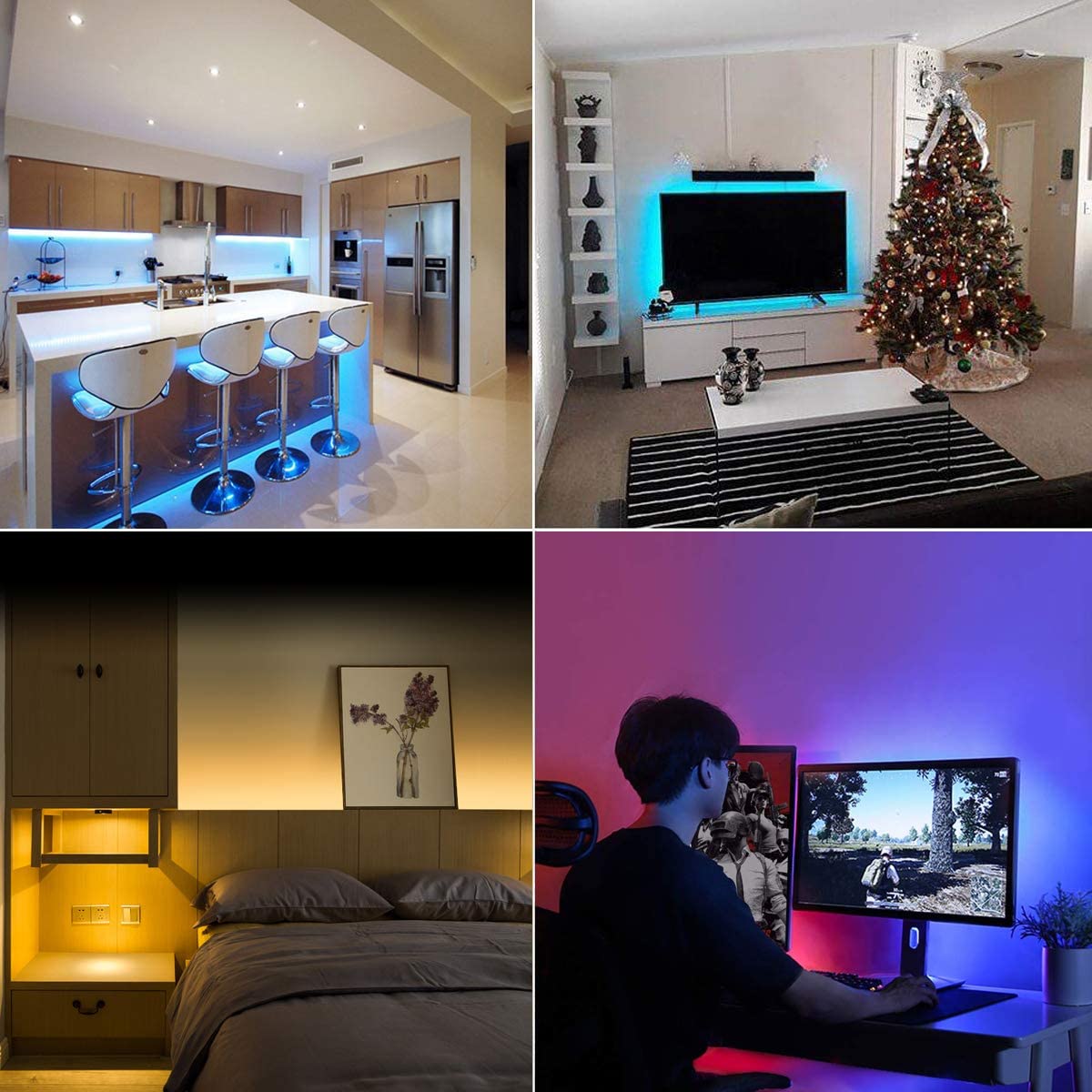 VÝPRODEJ - LED RGB 5m pásek za TV a PC, délka 5m