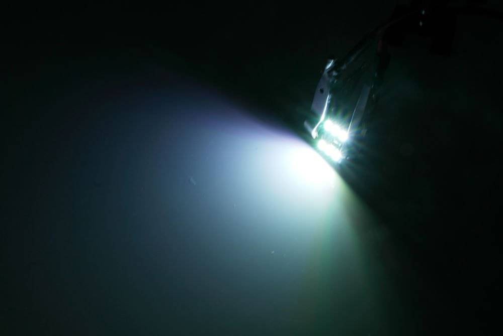 Sufitka LED RGB 39mm 6 SMD s dálkovým ovladačem, 2ks