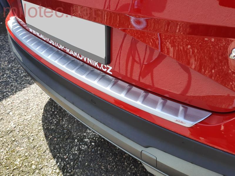 Práh pátých dveří s výstupky, Alu Brush - Škoda Enyaq