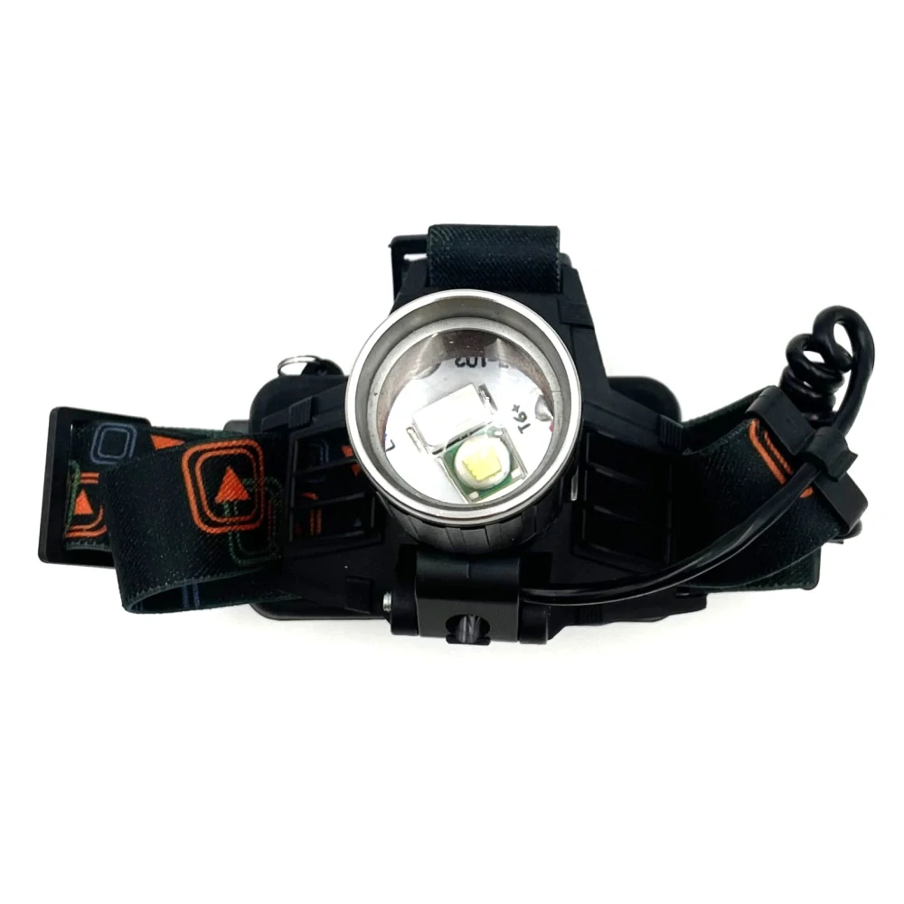 VÝPRODEJ - LED dobíjecí čelovka s kompasem 