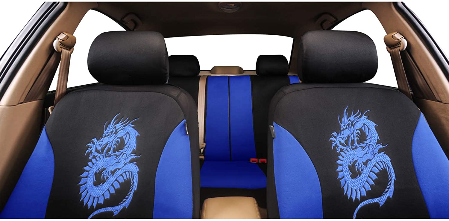 Autopotahy do auta - Drak - modré