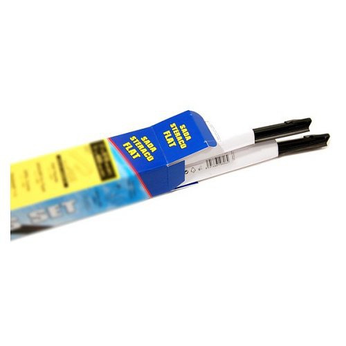 VÝPRODEJ: Stěrače FLAT SET 610+450mm, uchycení háček