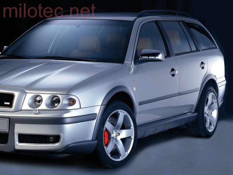 Lemy blatníků, černý rastr - Škoda Octavia I. RS Lim./Combi