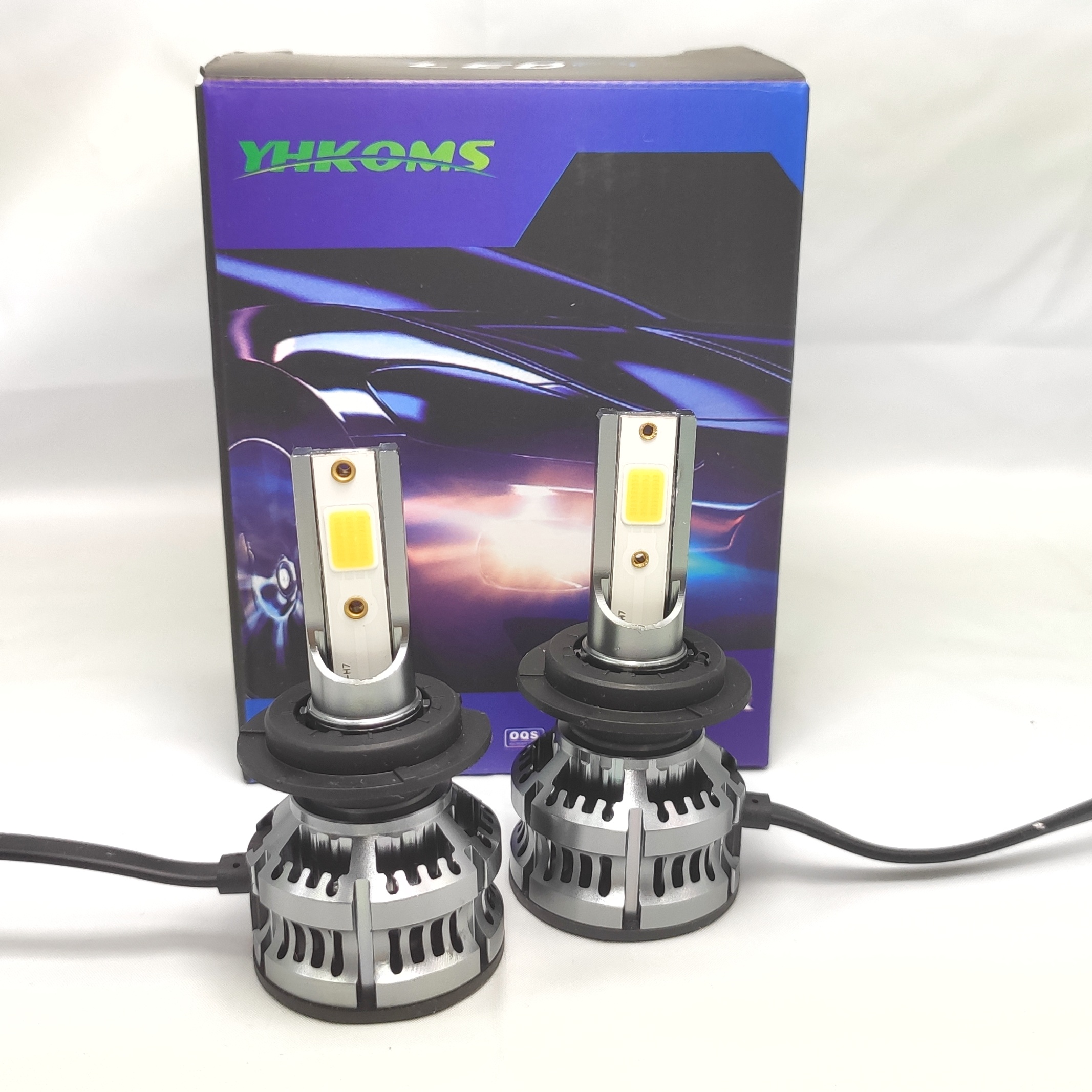 LED F2 Plus autožárovka H7 8000K 16000lm 2x40W 2xLED COB - sada 2ks