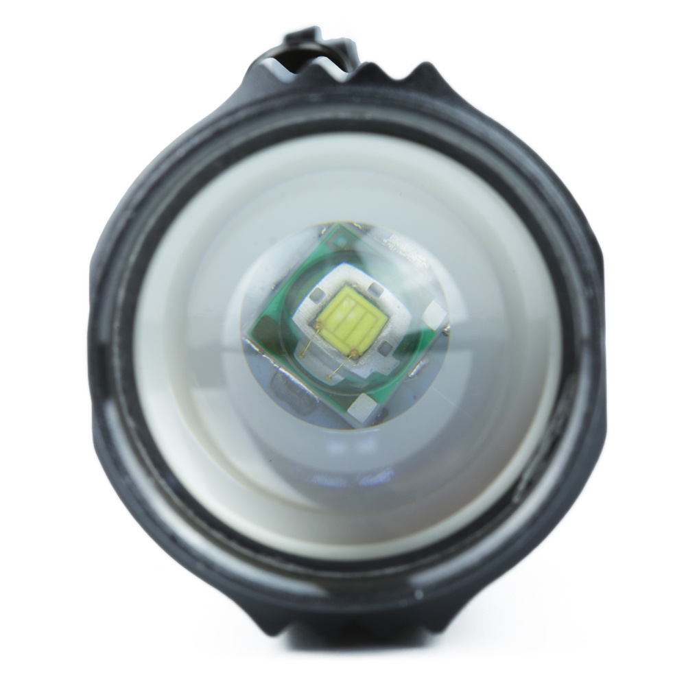Malá XPE Q5 CREE + COB LED svítilna - baterka s vestavěnou nabíjecí baterií, 800lm + pouzdro
