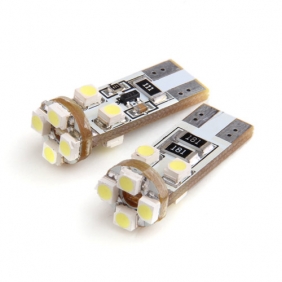 CAN-BUS parkovací světlo T10 (W5W) - BÍLÁ, 8xSMD, 1ks