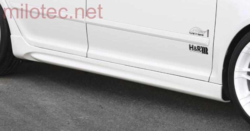 Rozšíření prahů, černá metalíza - Škoda Octavia II. Facelift