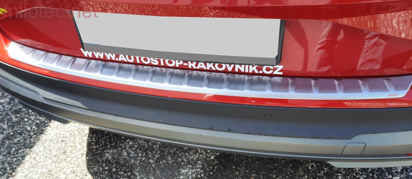Práh pátých dveří s výstupky, Alu Brush - Škoda Enyaq