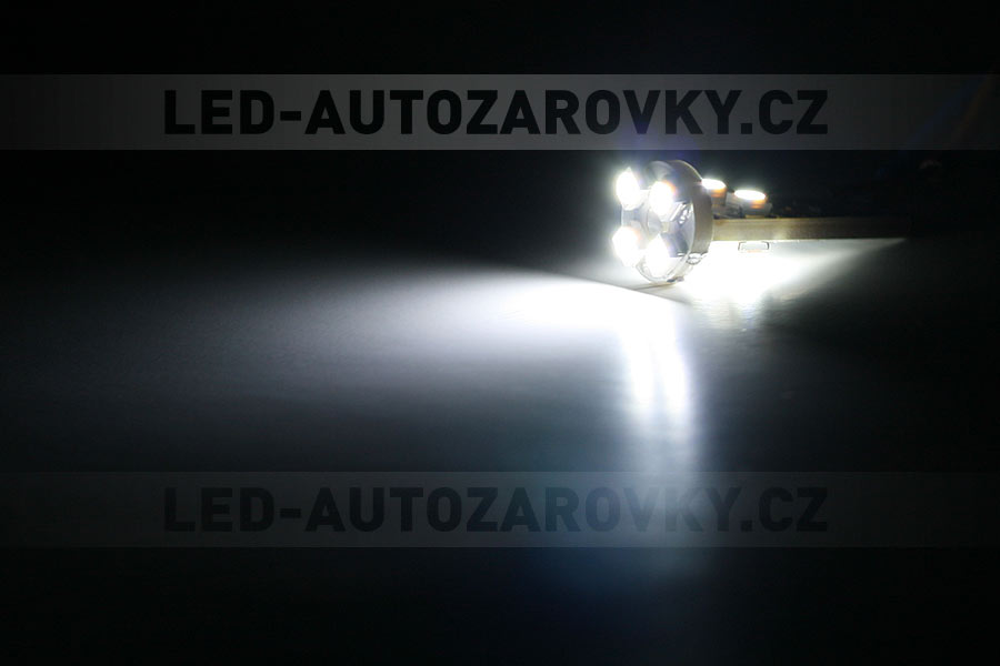 CAN-BUS parkovací světlo T10 (W5W) - BÍLÁ, 8xSMD, 1ks