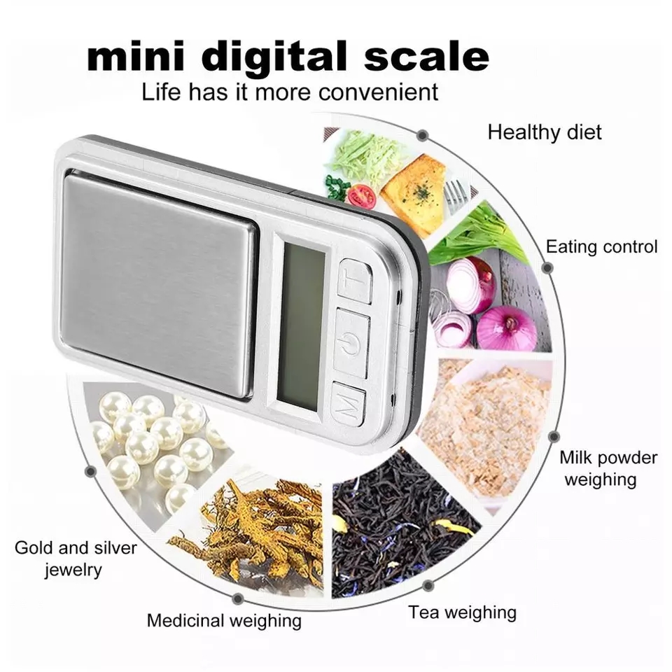 Mini digitální kapesní váha, do 200g/0,01g