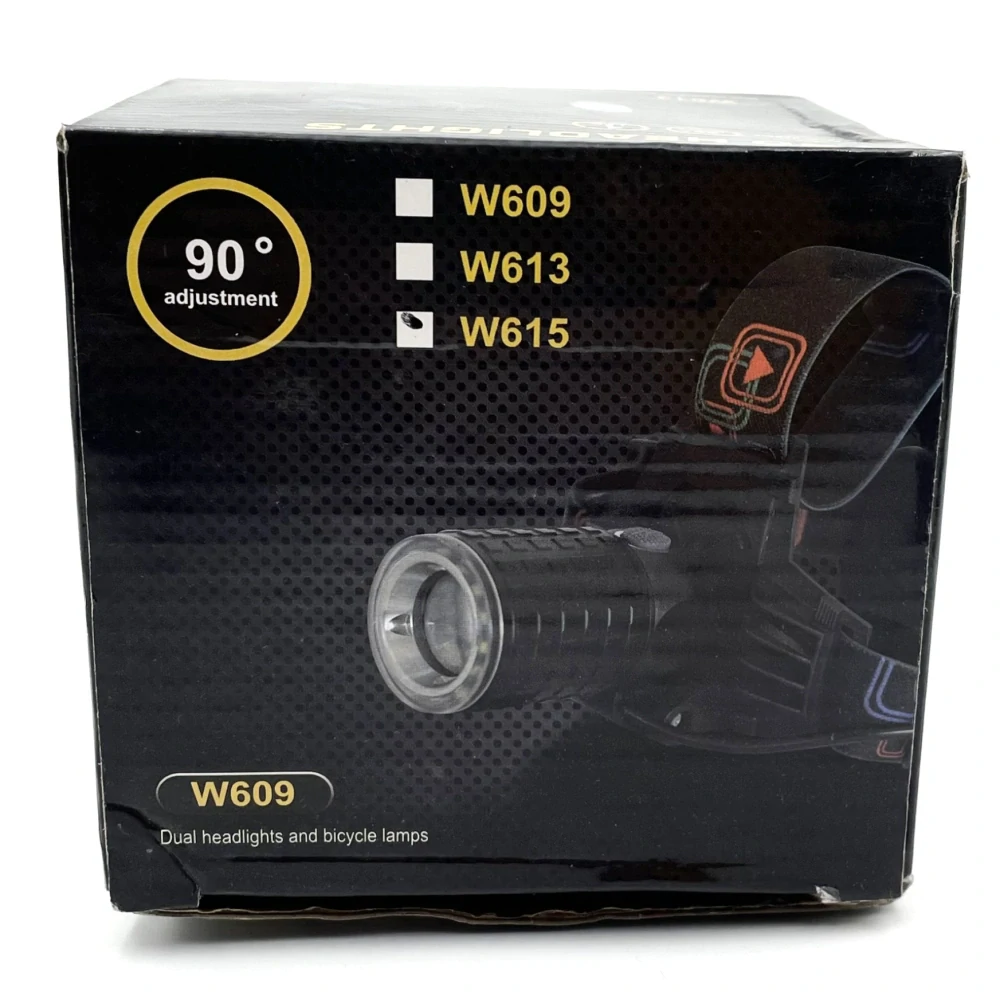 VÝPRODEJ - LED dobíjecí čelovka s kompasem 