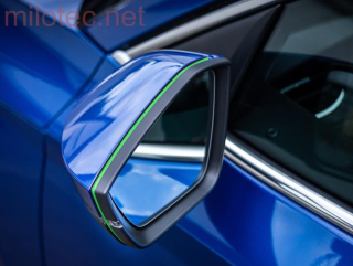 Design lišta zpětných zrcátek, zelená - Škoda Kamiq